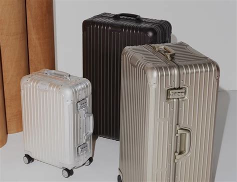 silver suitcase rimowa dupe